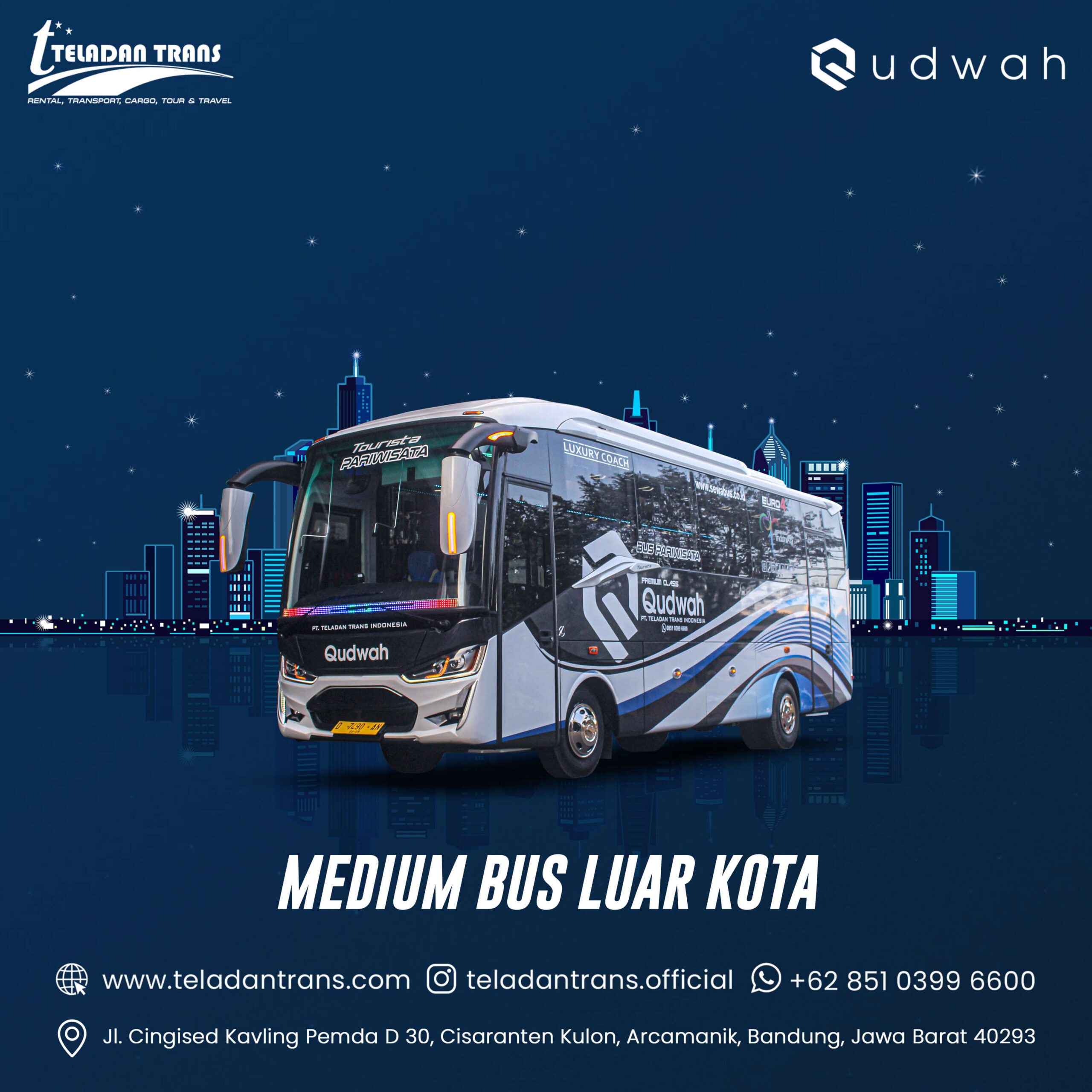 Medium Bus Luar Kota Scaled