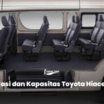 spesifikasi dan kapasitas toyota hiace